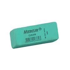 BORRACHA MERCUR VERDE/CORES CLEAN