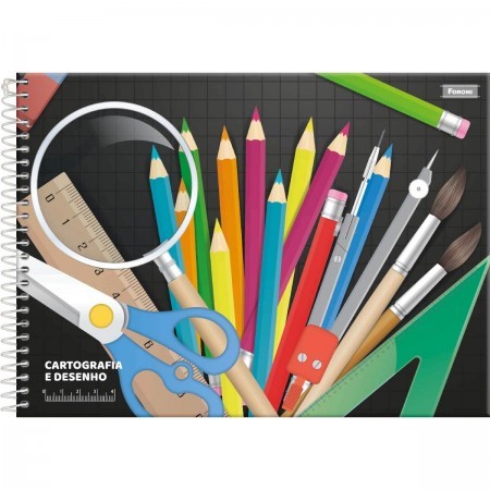 CADERNO CART/DES.96F-CD FORONI