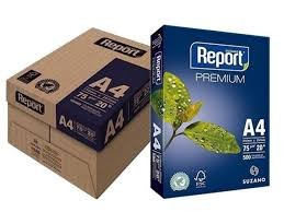 PAPEL SULF.BCO.75G A4-500F REPORT CX C/10