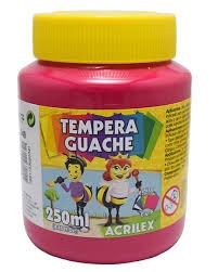 TINTA GUACHE 250ML-UN MAGENTA