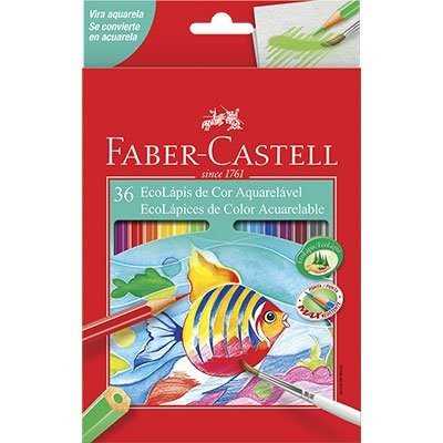 LAPIS COR 36C FABER-AQUARELA