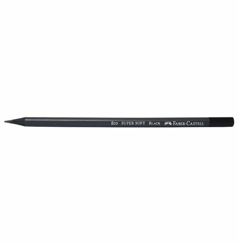 LAPIS PRETO FABER-SUPER SOFT BLACK