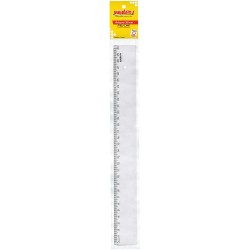 REGUA ACRILICA 30CM WALEU