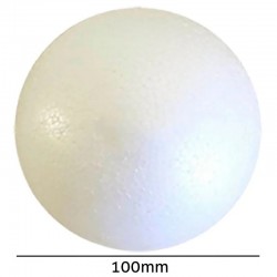 BOLA ISOPOR 100MM
