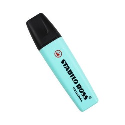 CANETA MARCA TEXTO STABILO BOSS AZ AGUA PASTEL