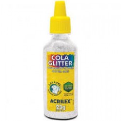 COLA C/GLITTER 23G CRISTAL-ACRILEX
