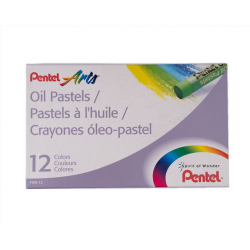 PASTEL OLEOSO PENTEL 12 CORES PHN-12