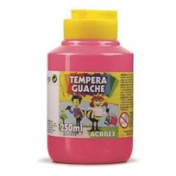 TINTA GUACHE 250ML-UN ROSA