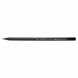 LAPIS PRETO FABER-SUPER SOFT BLACK
