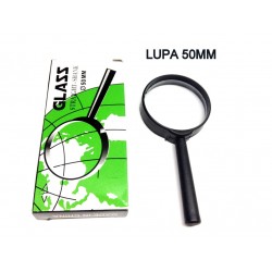 LUPA MOD. PEQ.S/LUZ GLASS 50 MM