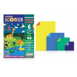 BLOCO ECOCORES PAPEL QUE SE DOBRA 6C 75G 48F