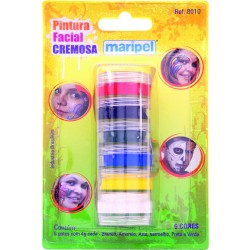 PINTURA FACIAL MARIPEL CREMOSA 6C