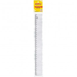 REGUA ACRILICA 30CM WALEU