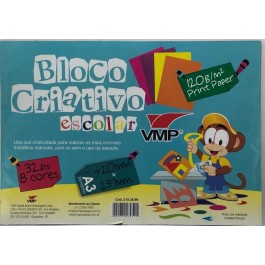 PAPEL CRIATIVO VMP A3-32F 8C 120G