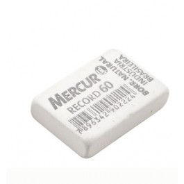 BORRACHA MERCUR BRANCA REF.60