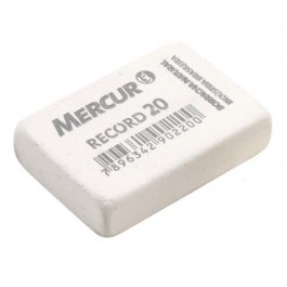 BORRACHA MERCUR BRANCA REF.20