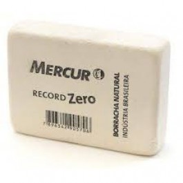BORRACHA MERCUR BRANCA REF.ZERO