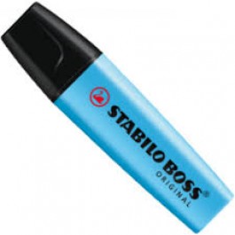 CANETA MARCA TEXTO STABILO BOSS AZUL