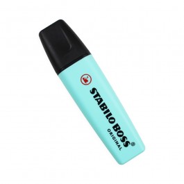 CANETA MARCA TEXTO STABILO BOSS AZ AGUA PASTEL