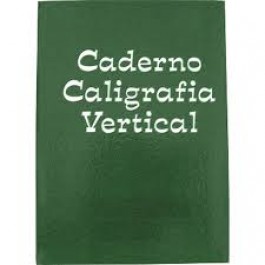 CADERNO 1/4BROCH.CD 096F CALIGRAFIA VERT.TAMOIO