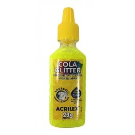 COLA C/GLITTER 23G AM LIMAO-ACRILEX