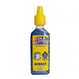 COLA C/GLITTER 23G CEU ESTRELADO-ACRILEX