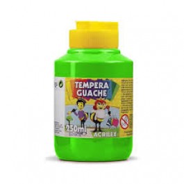 TINTA GUACHE 250ML-UN VERDE FOLHA
