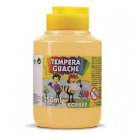 TINTA GUACHE 250ML-UN AMARELO PELE