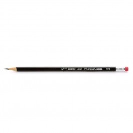 LAPIS PRETO FABER C/BORRACHA-1205