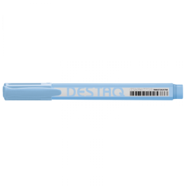 CANETA MARCA TEXTO COMPACTOR DESTAQ AZ PASTEL