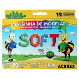 MASSA MODELAR 12C ACRILEX SOFT