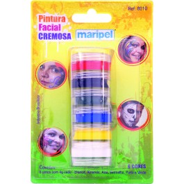 PINTURA FACIAL MARIPEL CREMOSA 6C