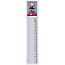 REGUA ACRILICA 15CM ACRIMET