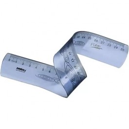 REGUA FLEXIVEL WALEU CR 30CM